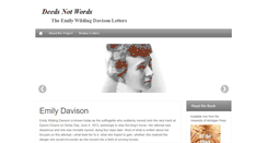 Desktop Screenshot of emilydavison.org