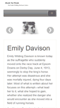 Mobile Screenshot of emilydavison.org